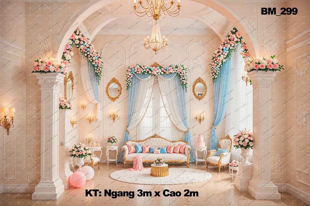  Phông Nền Sinh Nhật - BM299 