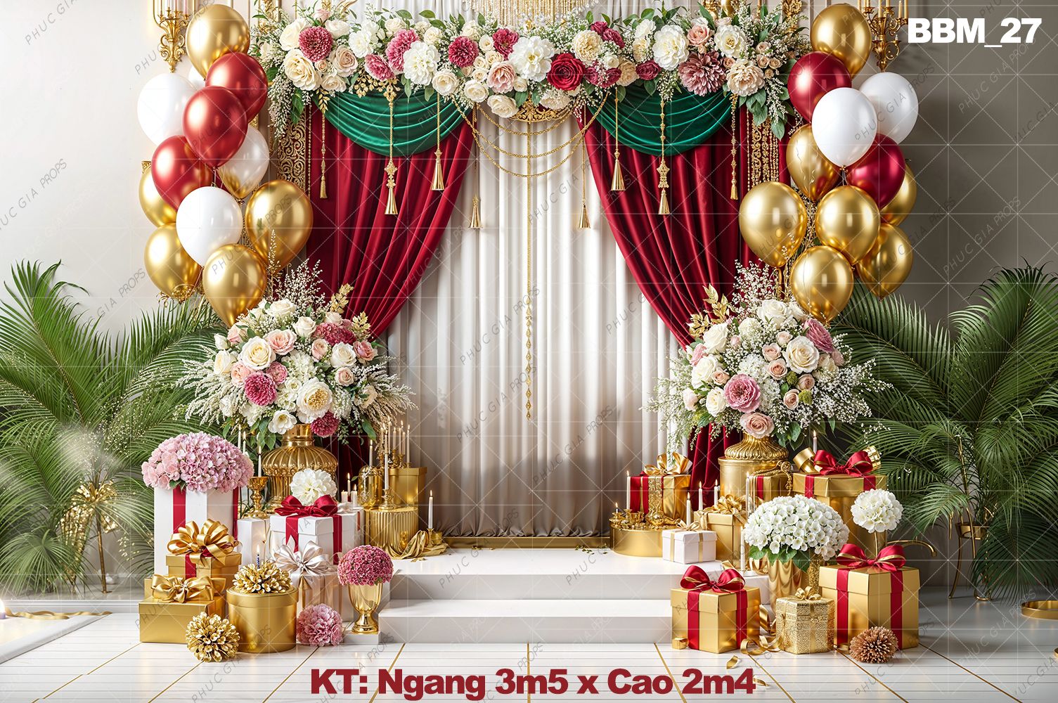  Phông Nền Sinh Nhật - BM27 