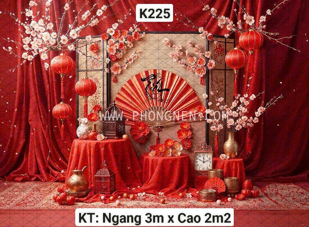  Phông Tết Decor K225 