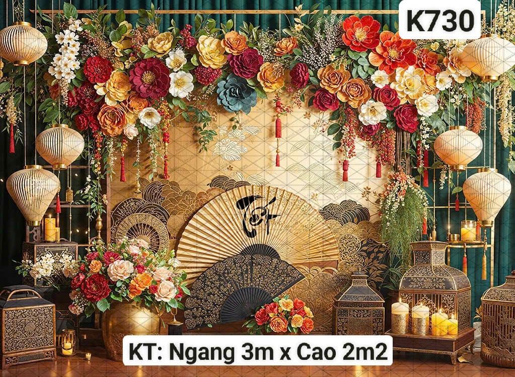  Phông Tết Decor K730 