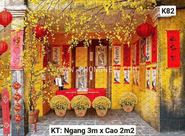  Phông Tết Decor K82 