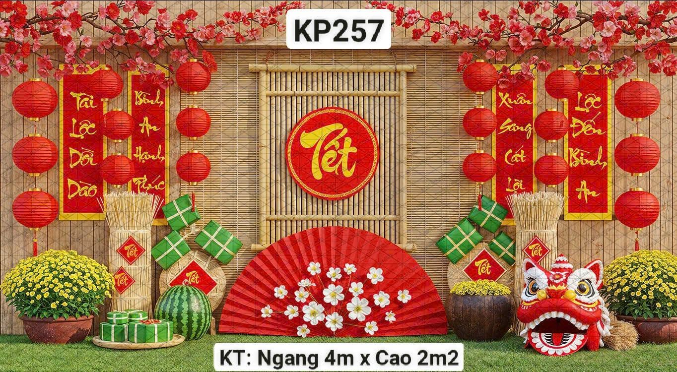  Phông Tết Decor KP257 - Size 4M 