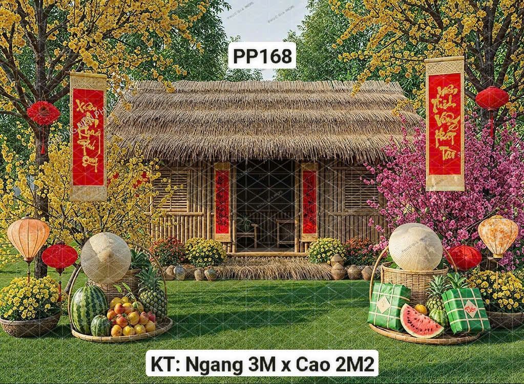  Phông Tết Decor PP168 