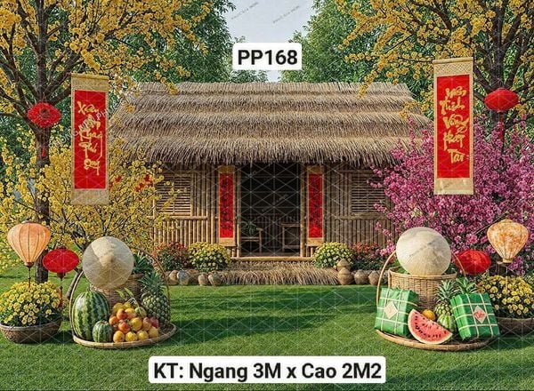  Phông Tết Decor PP168 