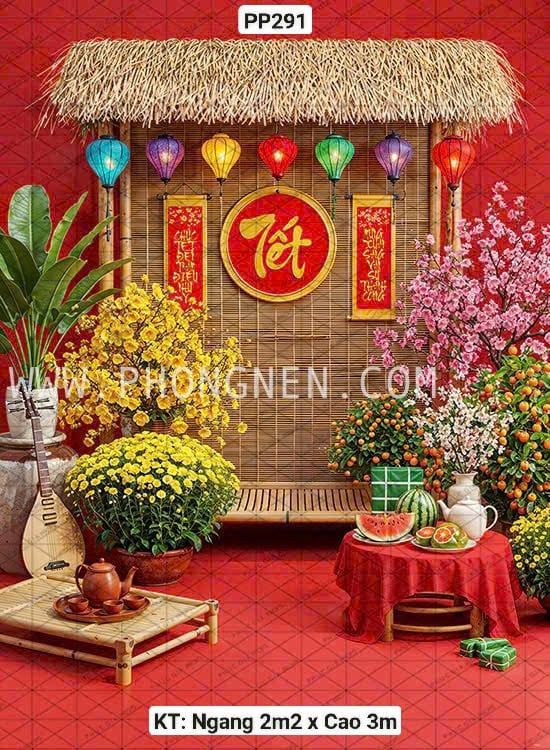  Phông Tết Decor PP291 