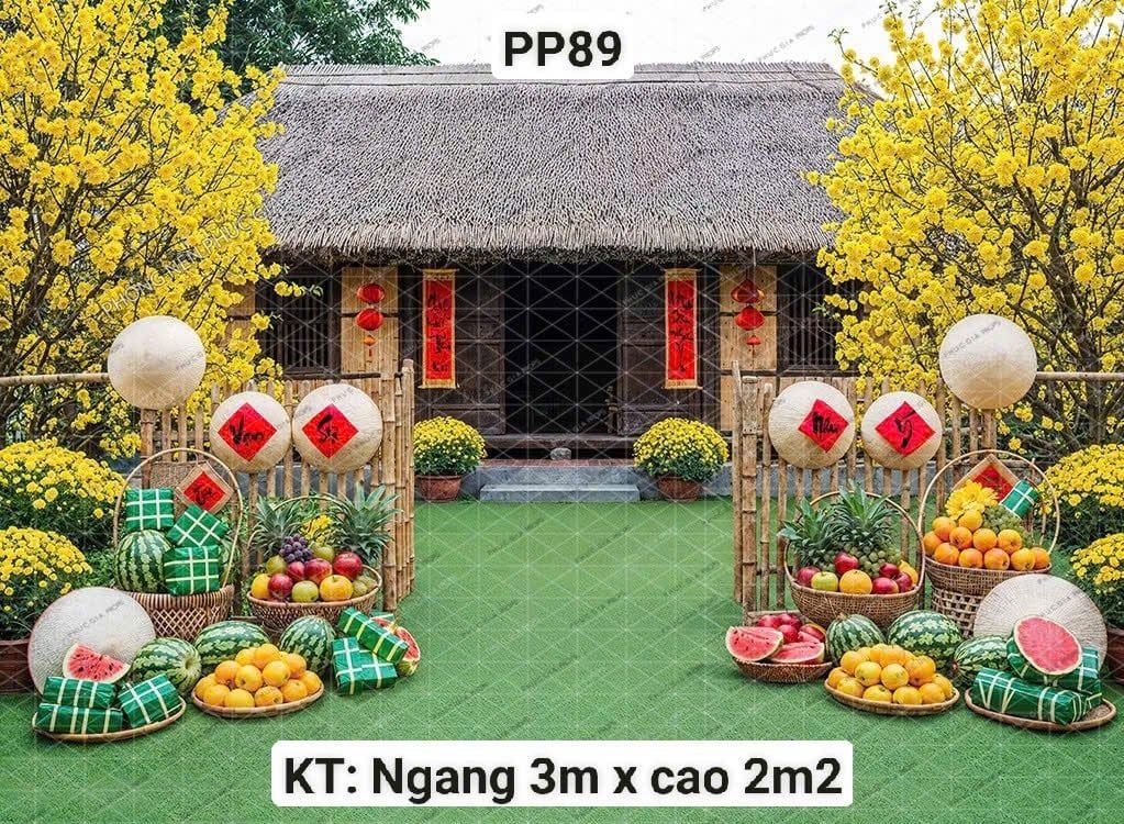  Phông Tết Decor PP89 