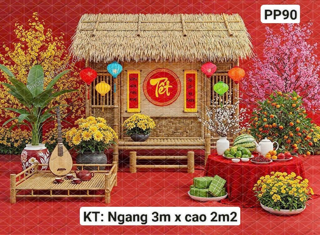  Phông Tết Decor PP90 