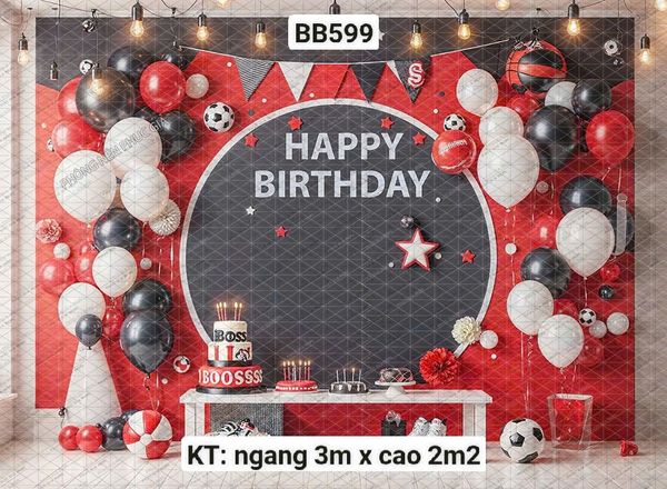  Phông Nền Sinh Nhật KHỔ LỚN- BB599 