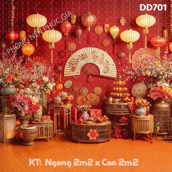  Tiểu Cảnh Tết  DD701 