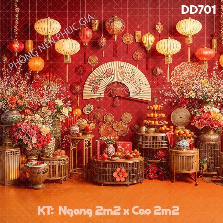  Tiểu Cảnh Tết  DD701 