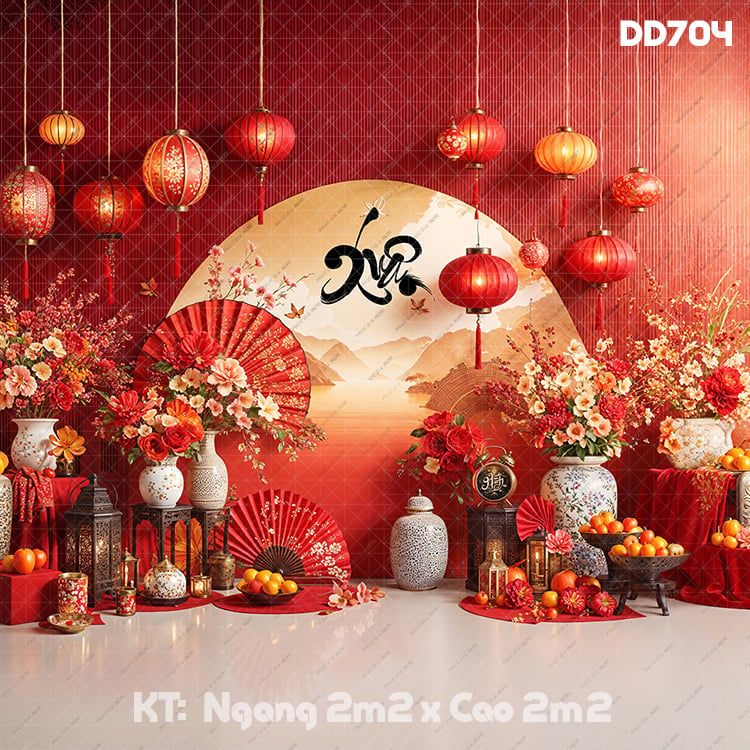  Tiểu Cảnh Tết  DD704 