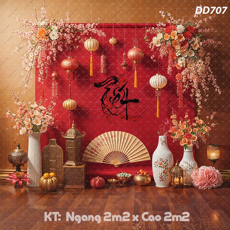  Tiểu Cảnh Tết  DD707 