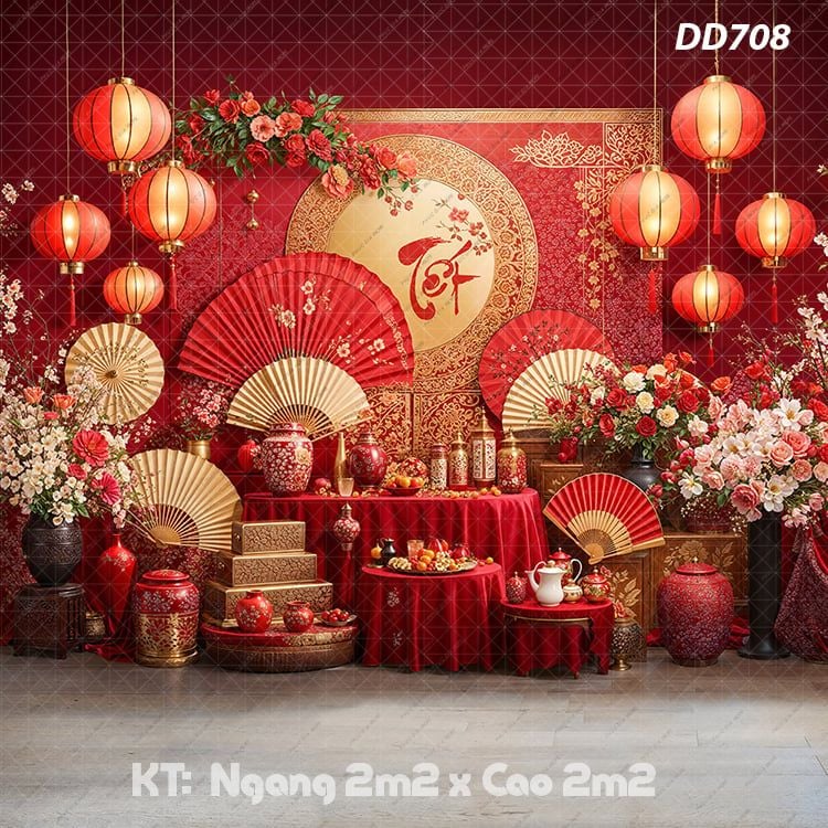  Tiểu Cảnh Tết  DD708 