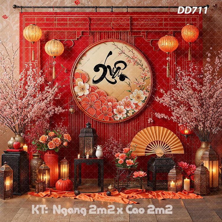  Tiểu Cảnh Tết  DD711 