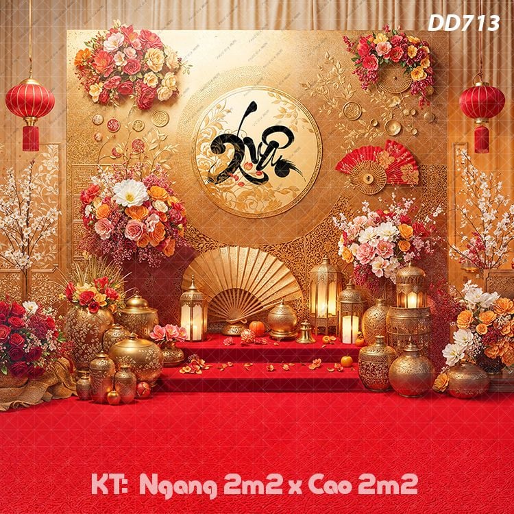  Tiểu Cảnh Tết  DD713 