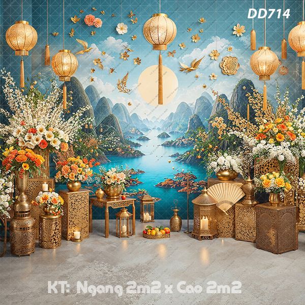  Tiểu Cảnh Tết  DD714 