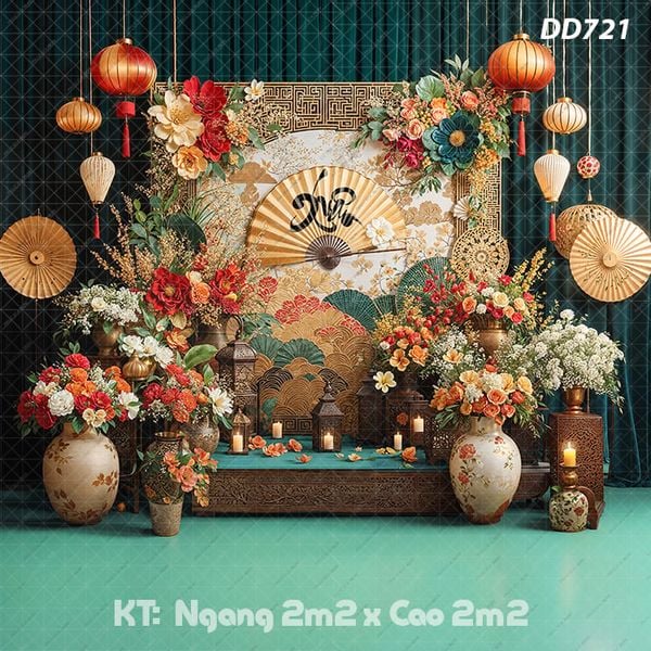  Tiểu Cảnh Tết  DD721 