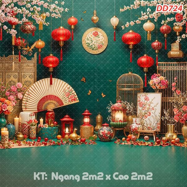  Tiểu Cảnh Tết  DD724 