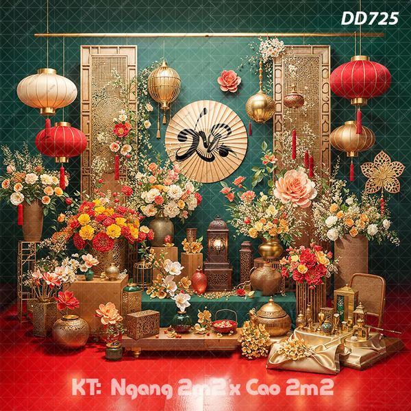  Tiểu Cảnh Tết  DD725 