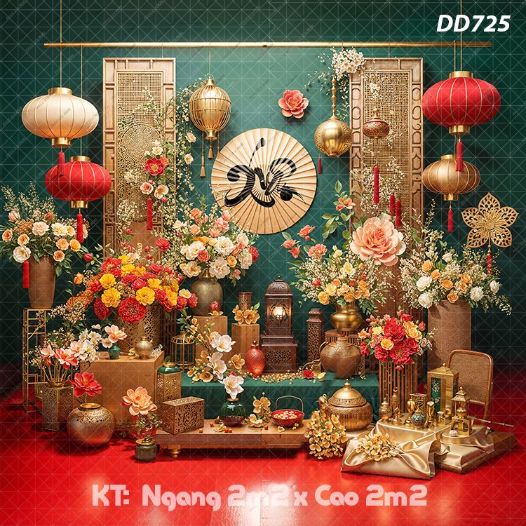  Tiểu Cảnh Tết  DD725 