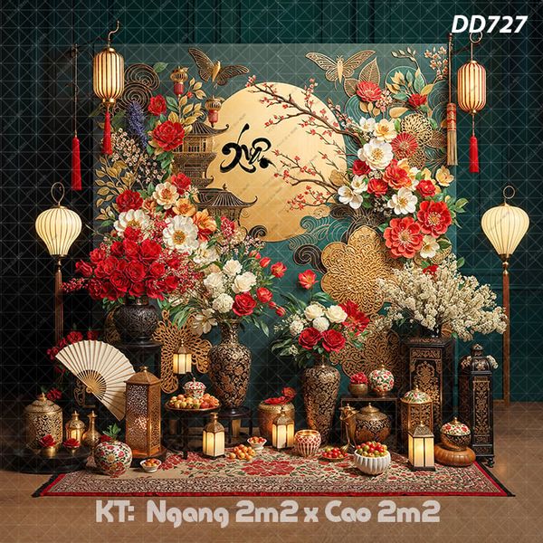  Tiểu Cảnh Tết  DD727 