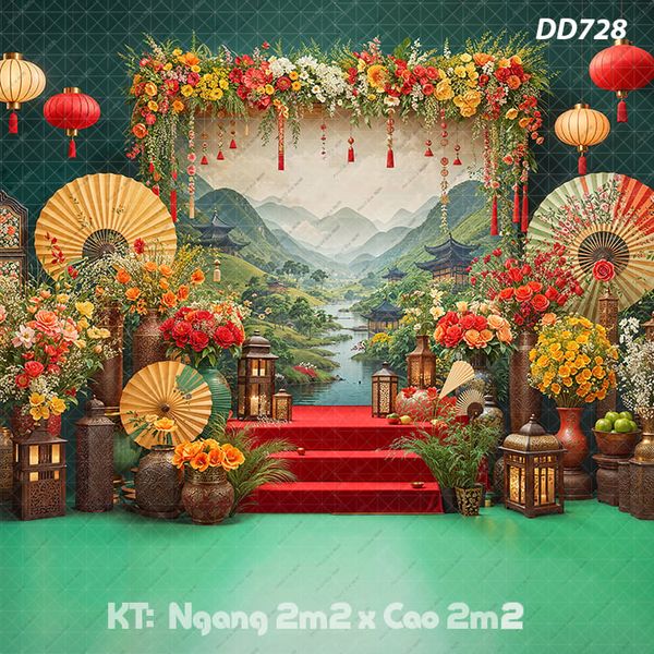  Tiểu Cảnh Tết  DD728 