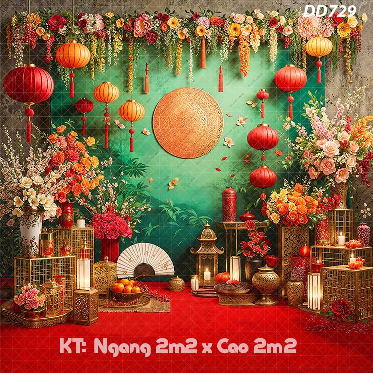  Tiểu Cảnh Tết  DD729 