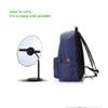 Quạt led 3d Hologram mini để bàn, tích hợp cover dùng pin sạc dự phòng Aturos F30 - 30cm