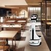 Robot phục vụ tích hợp AI giao tiếp thông minh Panda Bot
