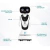 Robot tiếp tân AI Timo, Robot Lễ tân cho nhà hàng ,khách sạn, bệnh viện - Tích hợp AI