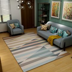 Thảm nhung trải sàn trang trí phòng khách sang trọng