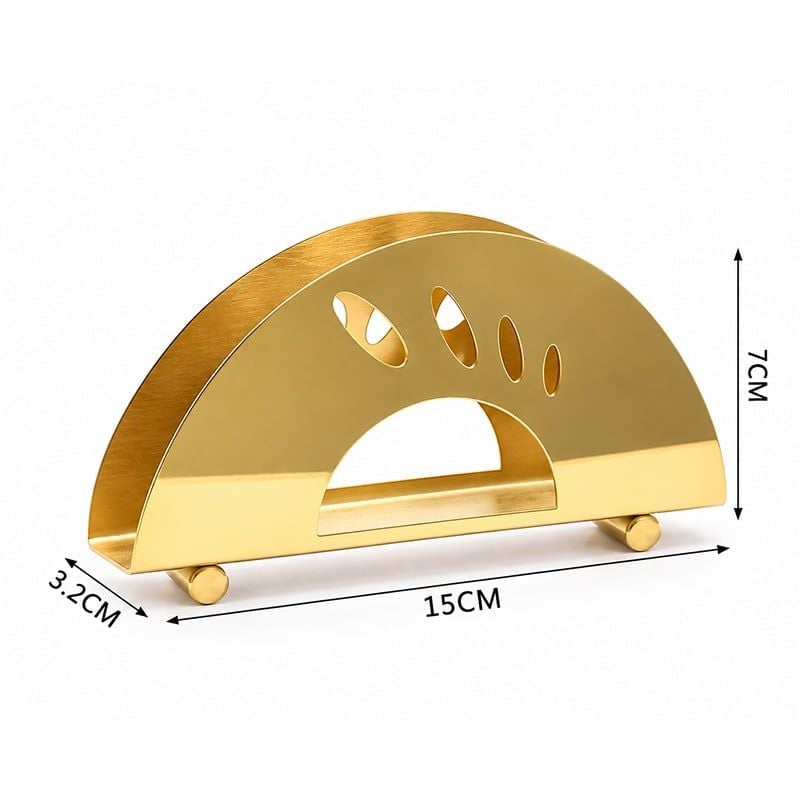 Kẹp Giữ Khăn Ăn Inox Trang Trí Bàn Tiệc