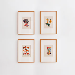 Tranh Treo Tường Wild West Cowboys