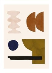 Bộ 5 Tranh Hình Học Shapescape – Modern Shapes