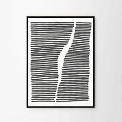 Bộ 5 Tranh Hình Học Modern Lines – Nhịp Điệu Hình Khối