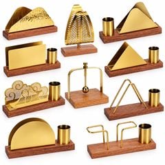 Khay Kẹp Khăn Giấy Inox Vàng Decor Bàn Ăn Nhà Hàng