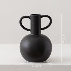 Bình Gốm Họa Tiết Sáng Tạo Phong Cách Minimalist