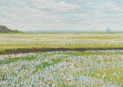 Tranh Phong Cảnh Cánh Đồng Hoa – Meadow in Bloom