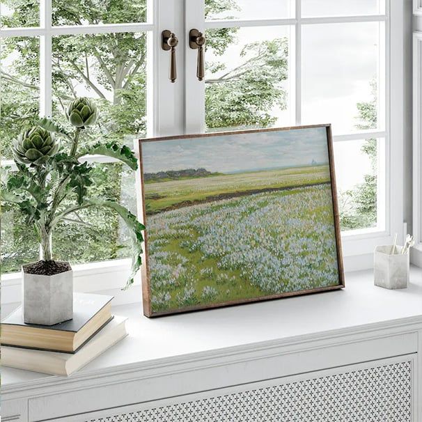 Tranh Phong Cảnh Cánh Đồng Hoa – Meadow in Bloom