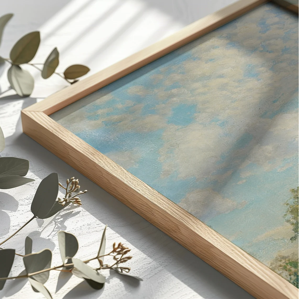 Tranh Treo Tường Sundial In a Rose Gardern