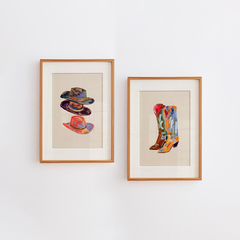 Tranh Treo Tường Wild West Cowboys