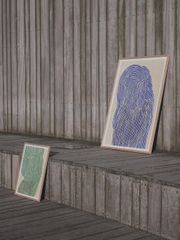 Bộ 5 Tranh Trừu Tượng Blue & Rose – Artistic Mood