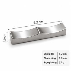 Gác Đũa Muỗng Inox 304 Dáng Lượn Sóng Cao Cấp