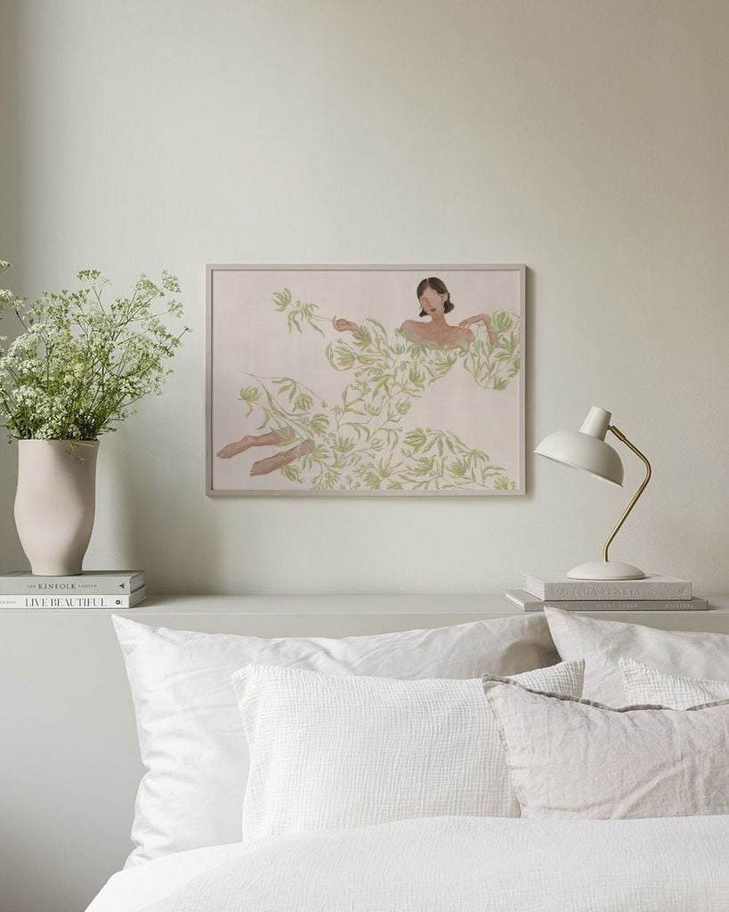 Bộ 12 Tranh Hoa Lá Soft Summer – Vườn Xanh Mùa Hè
