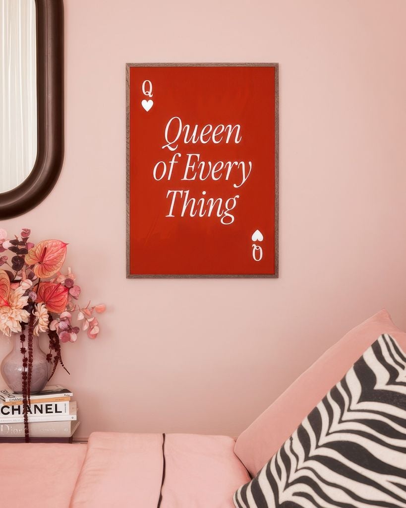 Bộ 10 Tranh Trừu Tượng Nghệ Thuật Tone Đỏ Burgundy