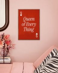 Bộ 10 Tranh Trừu Tượng Nghệ Thuật Tone Đỏ Burgundy