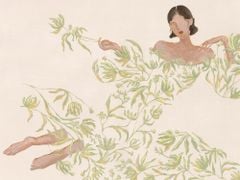 Bộ 12 Tranh Hoa Lá Soft Summer – Vườn Xanh Mùa Hè