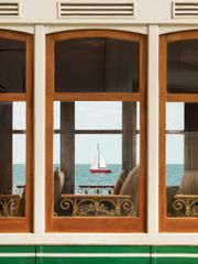 Bộ 7 Tranh Phong Cảnh Thành Phố Châu Âu Lisbon Travel Vintage