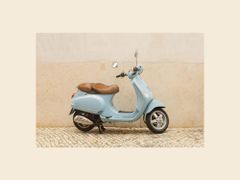 Bộ 7 Tranh Phong Cảnh Thành Phố Châu Âu Lisbon Travel Vintage