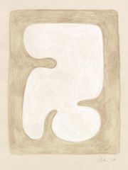 Bộ 9 Tranh Trừu Tượng Hình Khối Nghệ Thuật Tone Beige